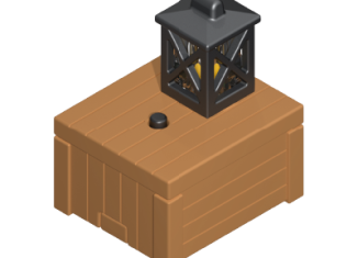 Playmobil - 30822312 - Electric stable lamp 4884