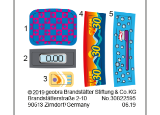 Playmobil - 30822595 - Sticker 70211 Badezimmer