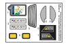 Playmobil - 30824853 - Sticker 6111 Service vehicle with lawnmower
