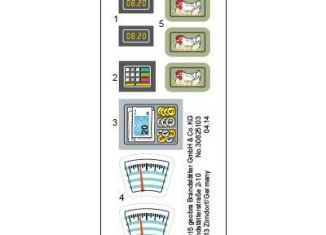 Playmobil - 30825103 - Sticker 6121 Gemüsestand