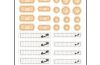 Playmobil - 30825463 - Sticker 6147 SuperSet Koppel with horse