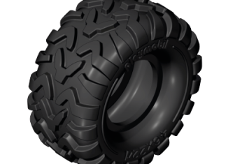 Playmobil - 30825670 - Hollow tire 46x22/1