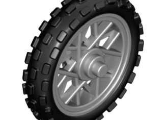 Playmobil - 30825732 - Tyre/rim off-road motorcycle