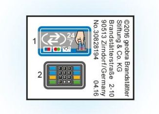 Playmobil - 30828194 - Sticker 5399 Familie am CheckIn Automat
