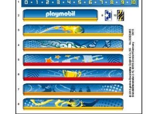 Playmobil - 30828463 - Sticker 5594 ice hockey Arena (Bande)