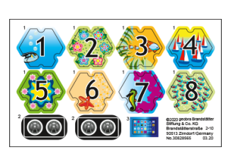Playmobil - 30828565 - Sticker 70440 Kids Club (sticker B)