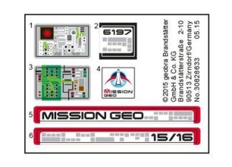 Playmobil - 30828633 - Sticker 6197 Meteoroidenzerstörer
