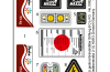 Playmobil - 30829615 - Sticker 70446 Baugerüst with Handwerkern