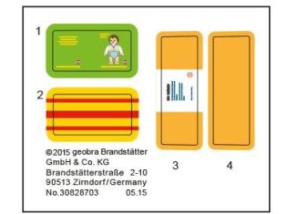 Playmobil - 30829703 - Sticker 6660 Hospital room with baby cot