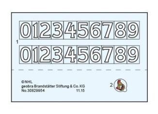 Playmobil - 30829954 - Sticker 9018 Goalie Ottawa Senators