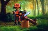Playmobil - 72150 - Forest Worker with Chainsaw