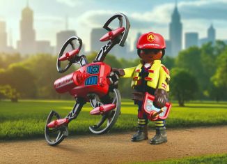 Playmobil - 72197 - Firefighting drone