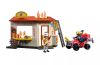 Playmobil 72195 - Fire Quad with Burger Shop