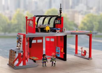 Playmobil - 72191 - Large fire station