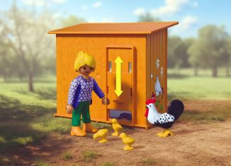 Playmobil - 72168 - Chicken Coop