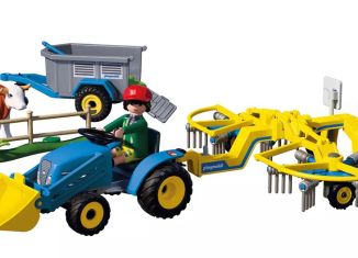 Playmobil - 72163 - Small Tractor with Hay Swather