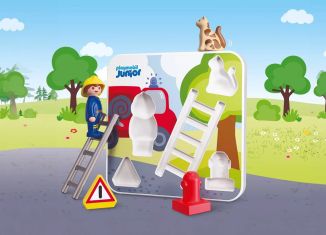 Playmobil - 72088 - Firefighting puzzle