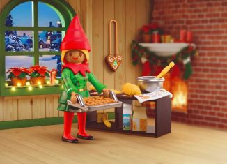 Playmobil - 72152 - Christmas Elf with Cookies