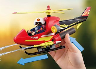 Playmobil - 72196 - Firefighting helicopter