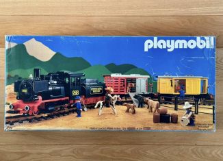 Playmobil - 4029-usa - Steam Freight Train Set