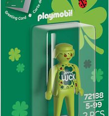 Playmobil - 72188 - Greeting card: good luck