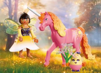 Playmobil - 72218 - Unicorn Morning Dew with Fairy