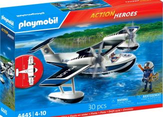 Playmobil - 4445v2 - Police Seaplane
