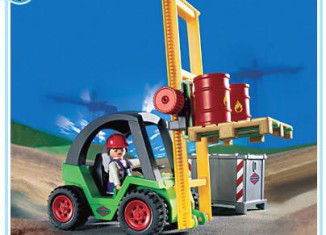 Playmobil - 3003V2 - Forklift - Detail Playmobil - 3003V2 - Forklift