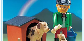 Playmobil - 3005 - Man/Dog/Puppies