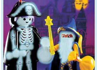 Playmobil - 3025 - Halloweenset - Skelett und Zauberer
