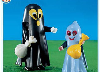 Playmobil - 3027 - Big & Little Ghost Trick-Or-Treaters