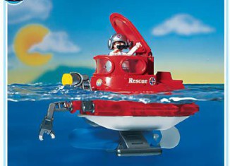 Playmobil - 3064 - Explorateur fonds marins - Detail Playmobil - 3064 - Explorateur fonds marins
