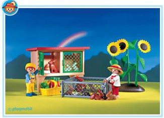 Playmobil - 3075 - Rabbit Hutch