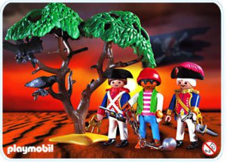 Playmobil - 3113v1 - soldados / pirata