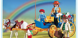 Playmobil - 3117v1 - Horse & Buggy