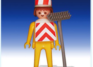 Playmobil - 3119s1v1 - Ouvrier - Detail Playmobil - 3119s1v1 - Ouvrier