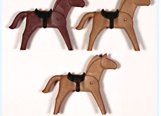Playmobil - 3132s1 - Chevaux pour indiens et chevaliers