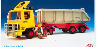 Playmobil - 3141 - Sattelschlepper mit Mulde