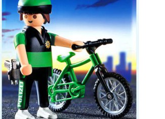 Playmobil - 3164s2 - Officer on Bicycle