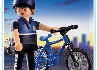 Playmobil - 3168 - Policía en bicicleta