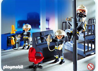 Playmobil - 3176 - Pompiers/salle d`intervention