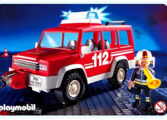 Playmobil - 3181s2 - Fire Leading Car