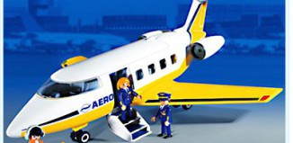 Playmobil - 3185 - Avion de ligne - "Aero Line"