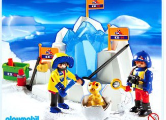 Playmobil - 3193 - Huevo de dinosaurio en el hielo