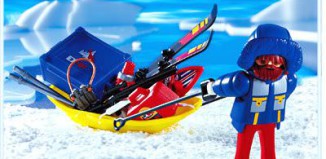 Playmobil - 3194 - Investigador polar con trineo