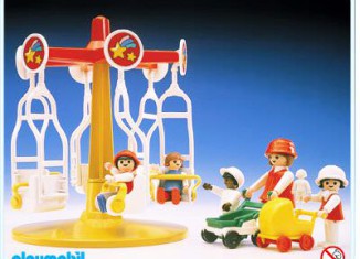 Playmobil - 3195 - Merry-Go-Round - Detail Playmobil - 3195 - Merry-Go-Round