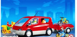 Playmobil - 3213s2v1 - Monospace avec remorque