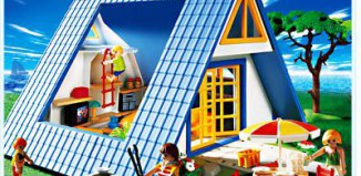 Playmobil - 3230s2v1 - Famille/maison de vacances
