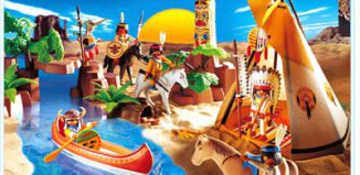 Playmobil - 3250s2 - Indianerdorf