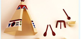 Playmobil - 3252s1v1 - Tent / Canoe / Cooking Pots